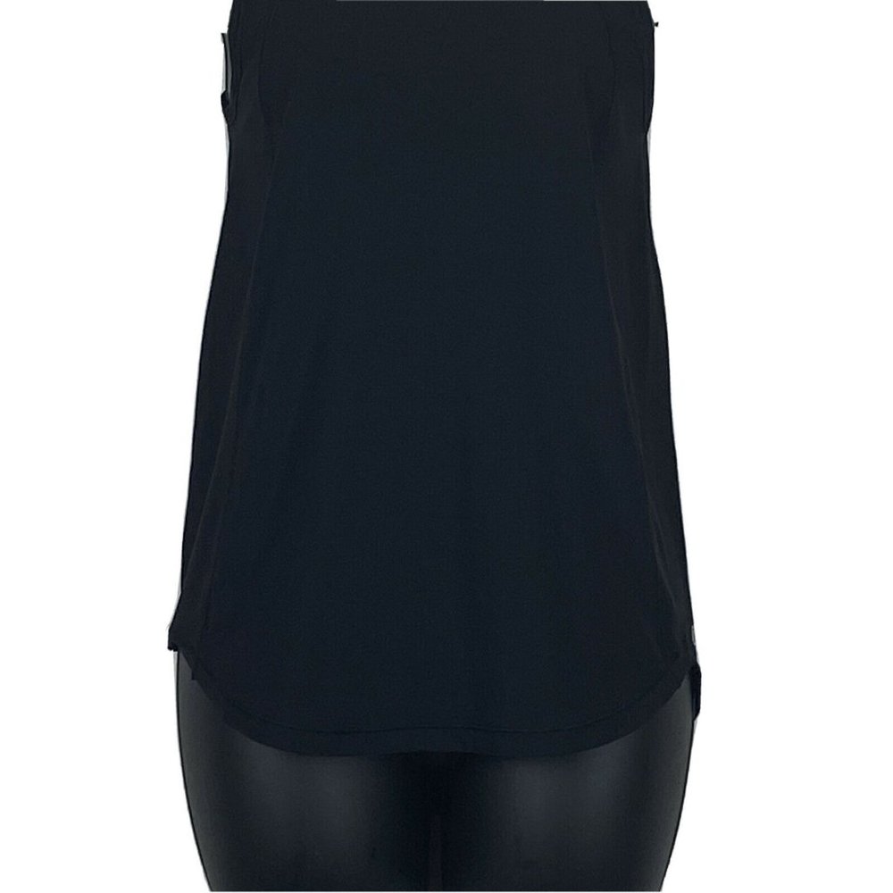 Lululemon Sculpt Cutout Tank Black Top Mesh 4/6 - Picture 4 of 9